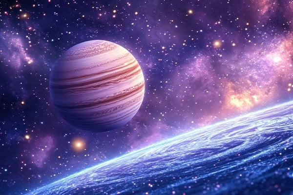 The planet Jupiter in Gemini in 2025.